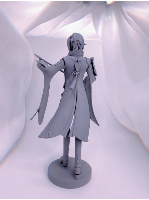 Kamisato Ayato figurine from Genshin Impact..