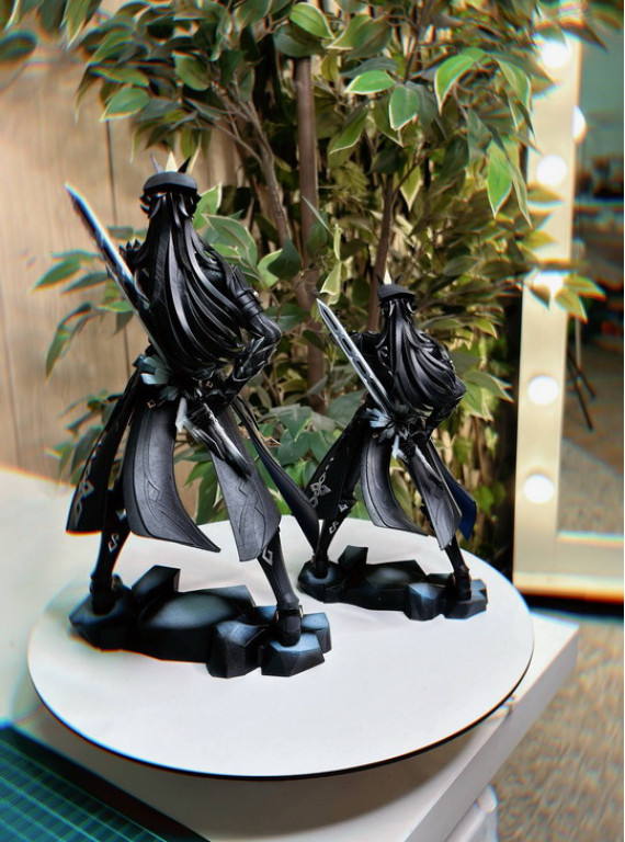 Captaino figurine from Genshin Impact..