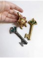 Keys and keychain of Kaveh and Al-Haytham from Genshin Impact | Кавех