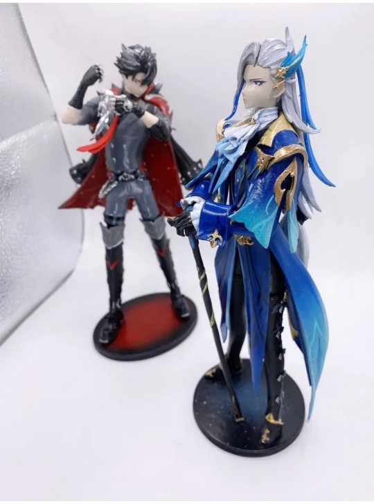 Neuvillette & Risley figure from Gensin Impact | Невиллет | Ризли..