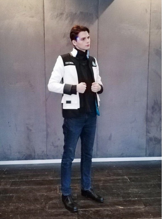 RK900 Connor cosplay costume from Detroit Become Human..