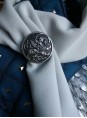 Grey Warden Mage cosplay costume from Dragon Age game in Grey