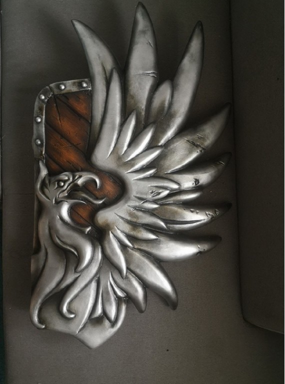 Grey Warden Griffin Dragon Age Inquisition shield for cosplay and LARP..