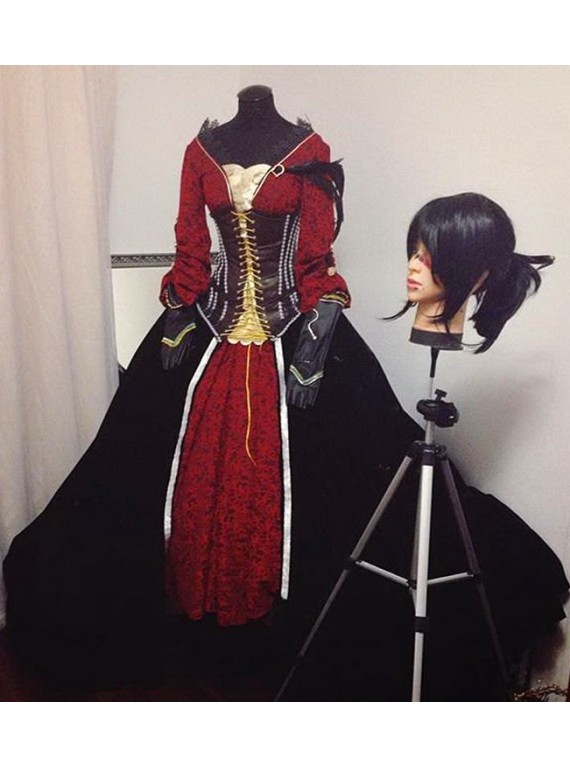 Morrigan match dress from Dragon age Inquisition..