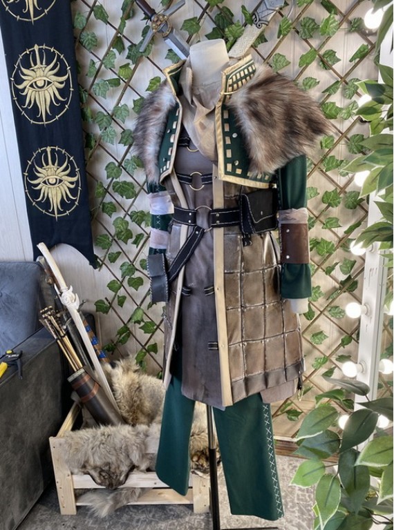 Anders from Dragon Age 2 cosplay costume..