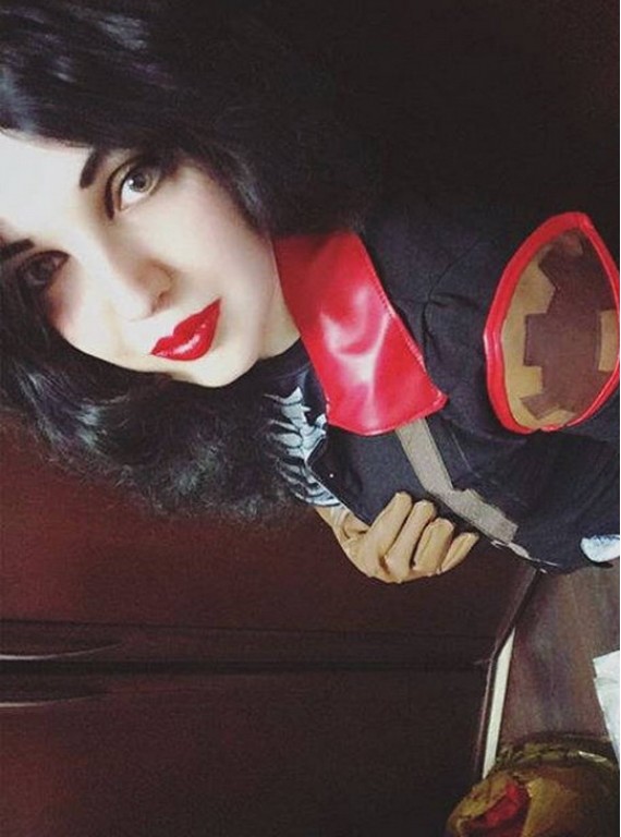 Asami Sato from The Legend of Korra cosplay costume..