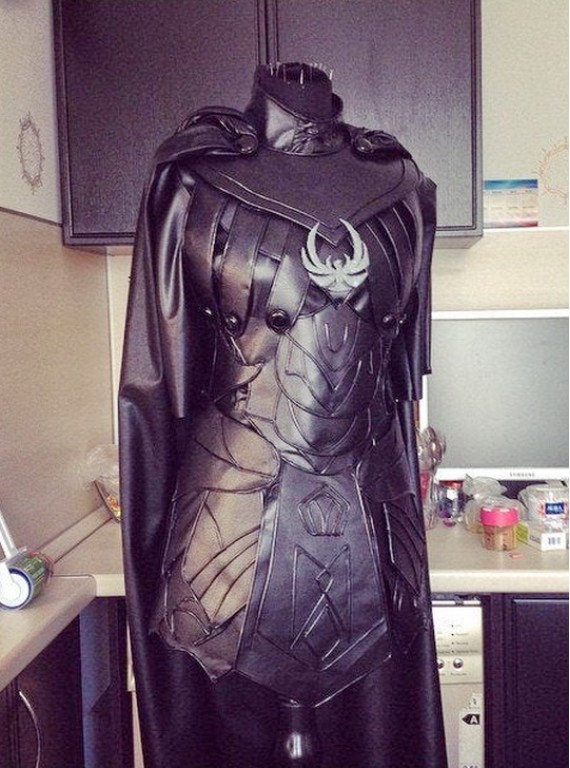 Nightingale armor from Skyrim cosplay costume..