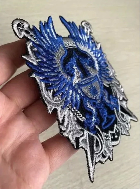 Grey Warden from Dragon Age Embroidery Patch..