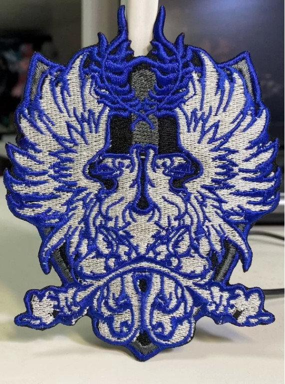 Grey Warden from Dragon Age Embroidery Patch..