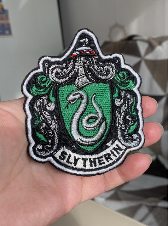 Patch Coat of arms of Slytherin faculty..