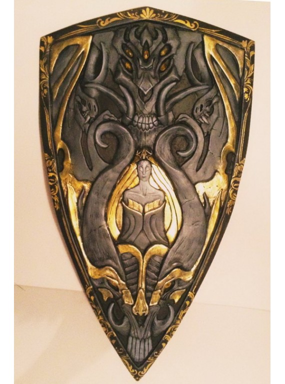 Guardian Shield (desing by Vrass) for cosplay and LARP..