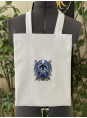 Shopper embroidered with the Grey Warden crest from Dragon Age