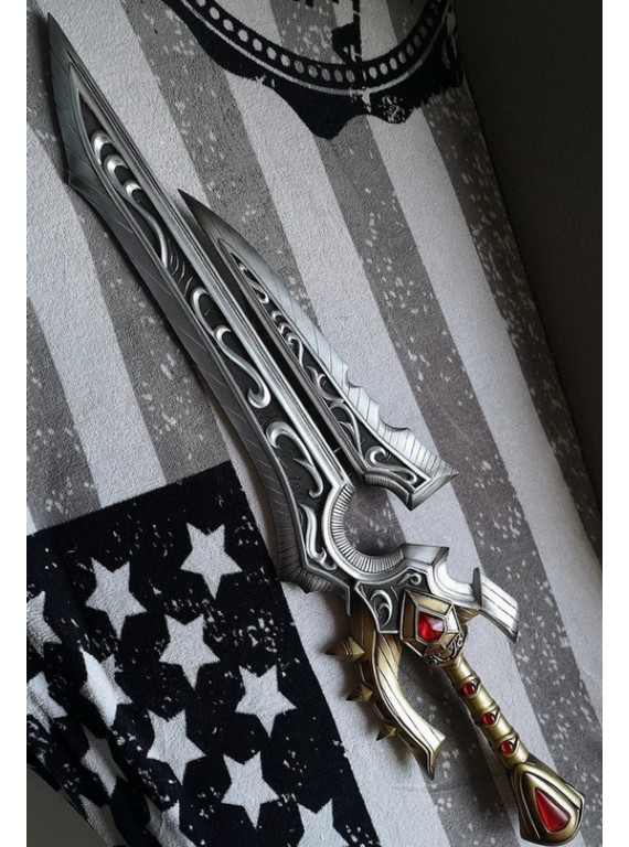 inspired Anduin Wrynn from World of Warcraft cosplay sword..